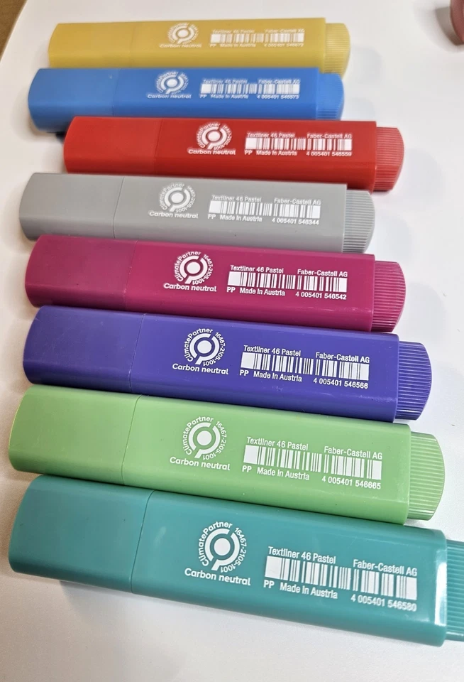 16 Faber-Castell Highlighters Textliner 46 - Pastal & Metallic - Image 4 of 4