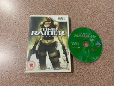 Nintendo Wii Tomb Raider: Underworld Game, Artwork and Game - Tested & Working