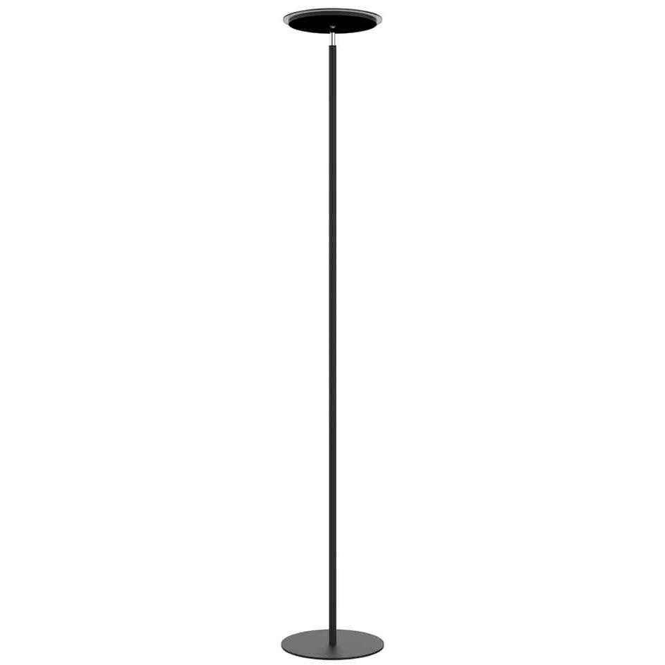 Lampadaire LED 30W noir UNILUX LEDDY pour atténuer la fatigue oculaire face aux écrans