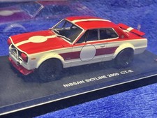Immediate Kyosho 1/43 Nissan Skyline 2000Pt Gt-R White/Red Catalog Model/Unexhib