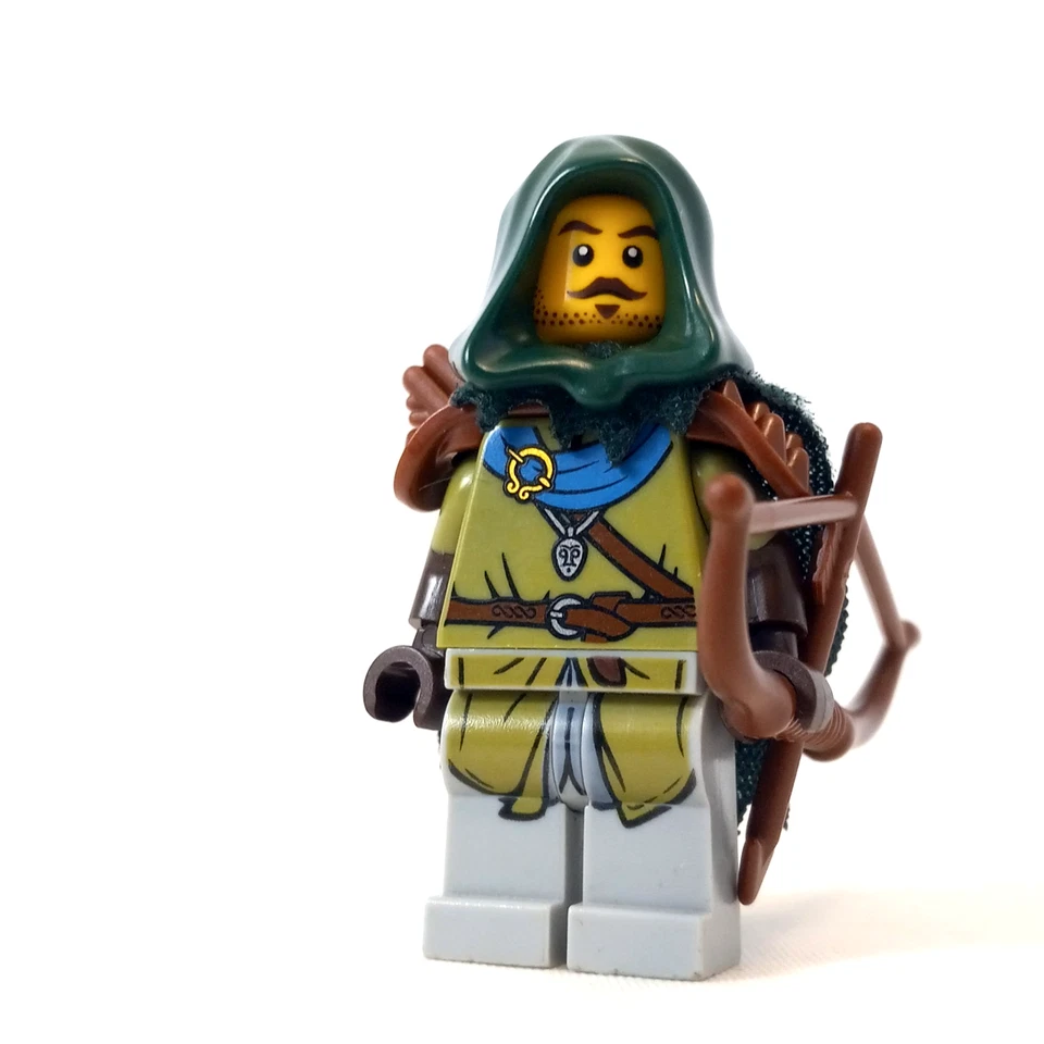 LEGO Castillo Elfo Hombres del Bosque Oscuro Minifigura Caballero Pícaro BAM Guerrero Bosque Foto 2 de 4