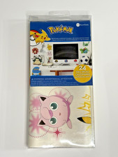 POKEMON 24 wall decals BRAND NEW stickers peel & stick Pikachu Jigglypuff Mewtwo