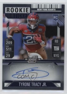 2024 Panini Contenders Optic Ticket Tyrone Tracy Jr #166 Rookie Auto RC