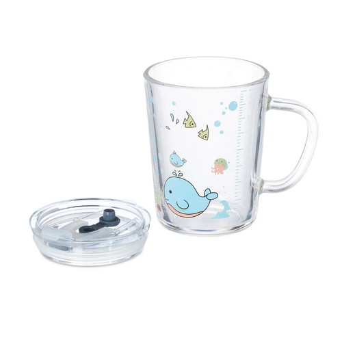 Kindergläser Kinder Trinkbecher 400 ml Kindergläser Set Henkelglas Kinder - Bild 7 von 10