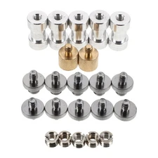  1 Set Tripod Accessories: Thread Adapter Screw Set For Mic Stand And Camera