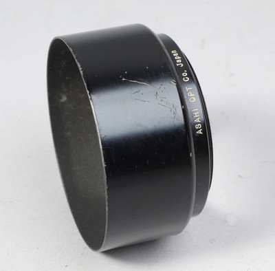 ASAHI PENTAX 49MM SCREW-ON METAL LENS HOOD FOR TAKUMAR 50MM LENS