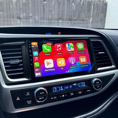 Apple Carplay For 2015-2019 Toyota Highlander Car Stereo Radio Android 15 GPS BT