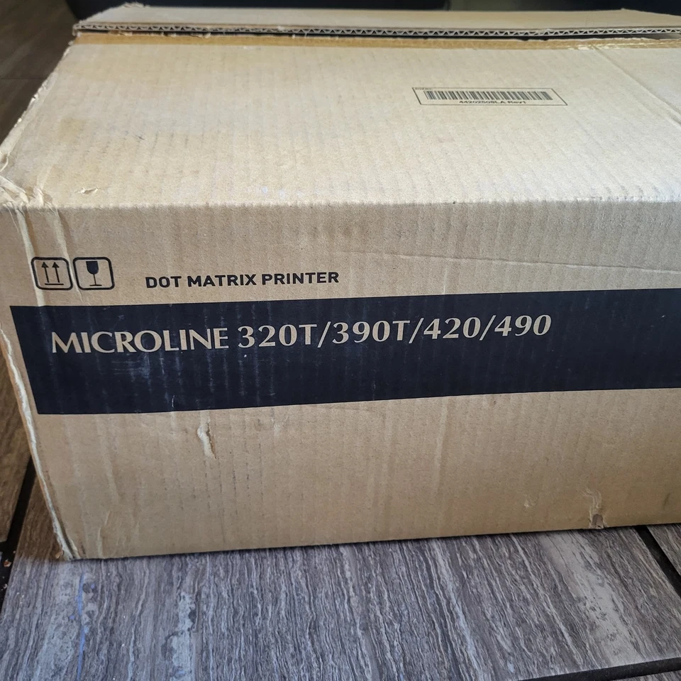 Okidata MICROLINE 320 (62411601) Turbo 9 Pin Dot Matrix Printer - Image 4 of 4