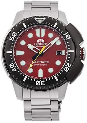 ORIENT M-Force RN-AC0L02R Mechanical Automatic Men's Watch F/S w/Tracking# Japan