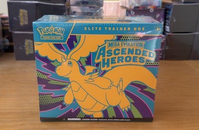 Pokémon TCG: Mega Evolutions Ascended Heroes ETB Elite Trainer Box Neu & Sealed