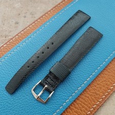 JB Champion 16mm Classic Tapered Snake Skin Unused nos Vintage Watch Strap