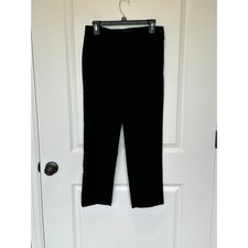 Ralph Lauren Black 100 Wool Straight leg Pants Size 2