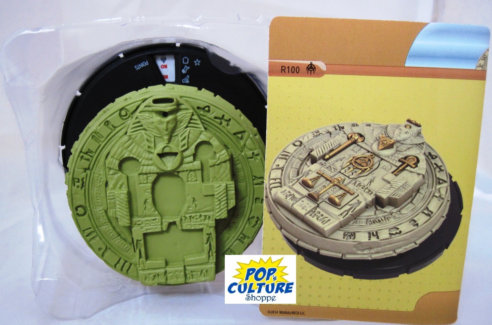 HEROCLIX YUGIOH! Battle of the Millennium R100 MILLENNIUM STONE OP LE