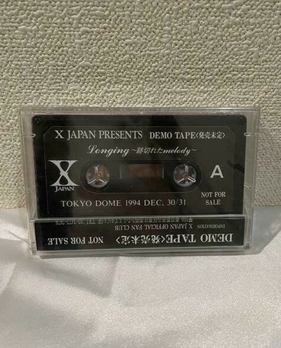 X JAPAN / Longing Cassette Demo Tape Not For Sale 1994 Tokyo Dome Unopened - Picture 2 of 12