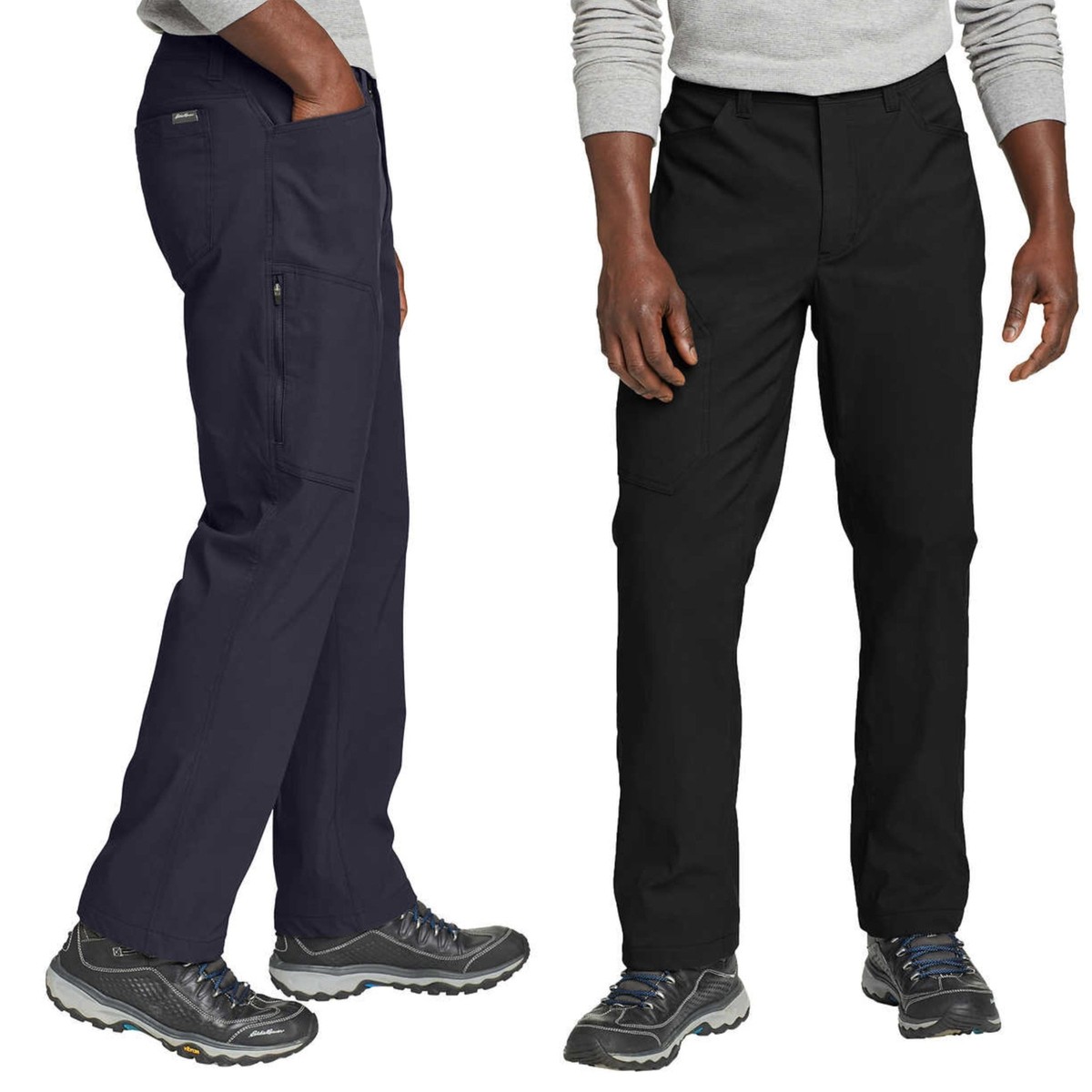 NEW Eddie Bauer Men's Tech Pants – Stretch, Lightweight, Moisture-Wicking & All-Season Comfort
