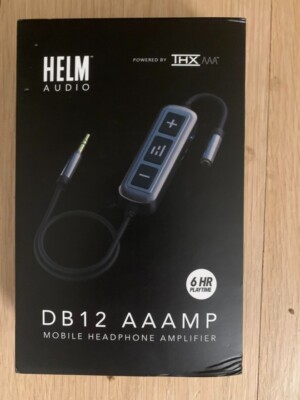 HELM AUDIO DB12 AAAMP Mobile Headphone Amplifier THX AAA Technology