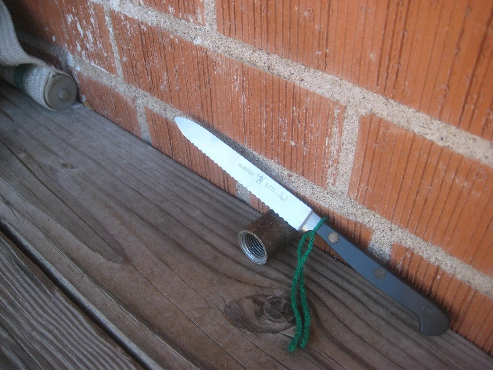 1980s Vintage 5" Blade ** J.A. HENCKELS *** Serrated Bagel Knife SPAIN