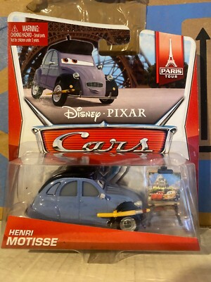 Disney Pixar Cars Henri Motisse Mattel 1.55 Scale BNIB | eBay UK
