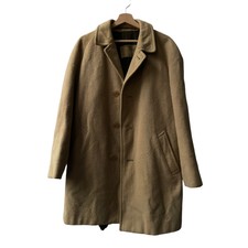 Aquascutum Wool Top Coat Long Warm Winter Overcoat Womens Large