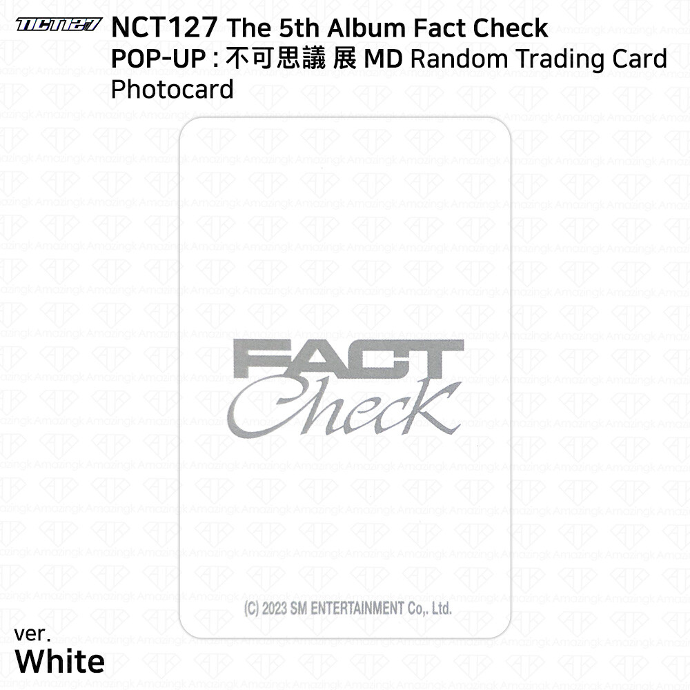 NCT 127 5th Album Fact Check 不可思議 展 MD Random Trading