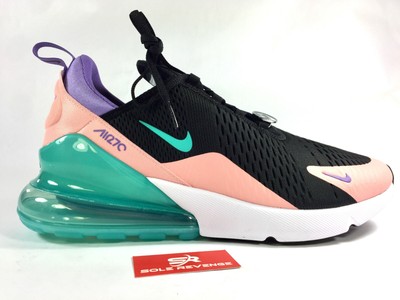 air max 270 black hyper jade bleached coral