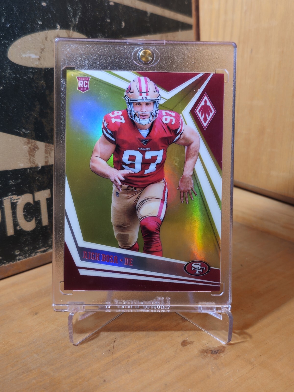 Nick Bosa 2019 Panini Phoenix Yellow 34/75