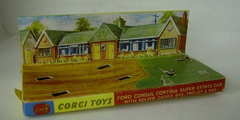Repro Box Corgi Nr.440 Ford Consul Cortina Super Estate Car - Bild 2 von 2
