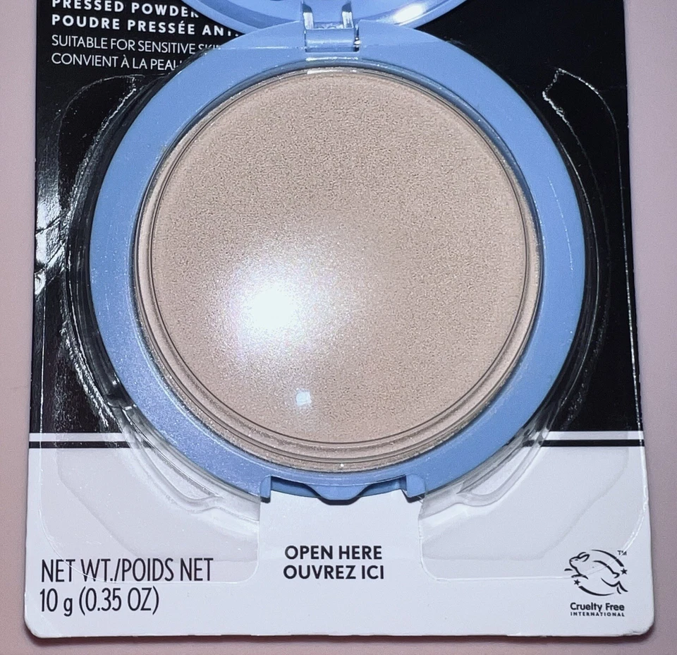 Covergirl Pressed Powder Buff Beige #525 Clean Matte Oil Control Blue NEW! - Image 3 of 4