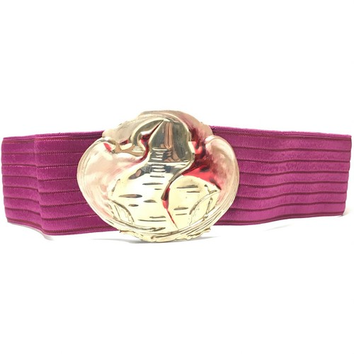 VTG 80s Charmant Hot Pink Wide Elastic 