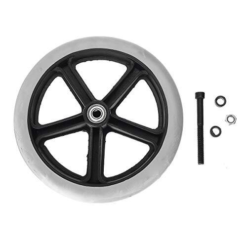 C-FUNN Sostituzione Universale delle Ruote per Sedia A Rotelle in Gomma (w3n)