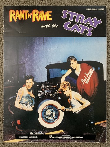 Rant N' Rave with the Stray Cats Piano/vocal/guitar / Song Book 1983 | eBay