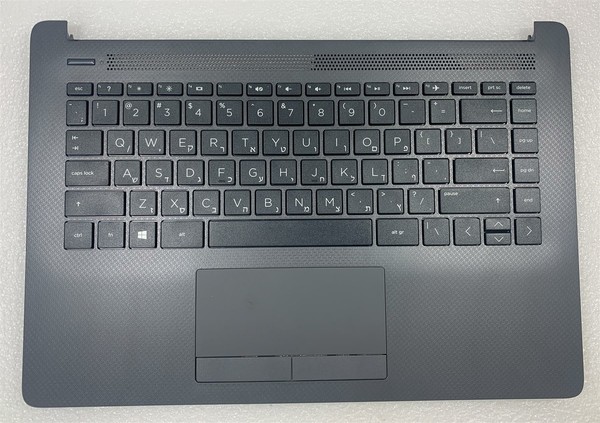 Hp 240 245 G7 M05460-BB1 HebräIsch Tastatur Handauflage Top Abdeckung Touchpad-image