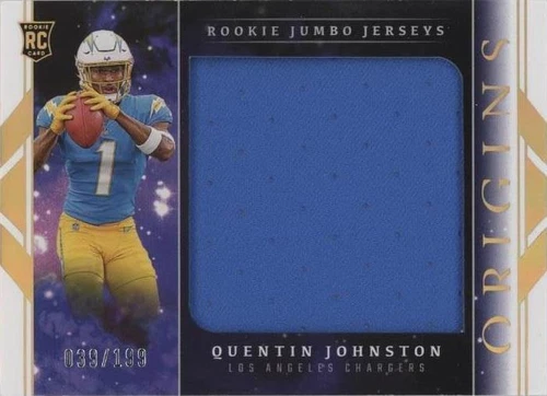 2023 Panini Origins Quentin Johnston #RJJ-QJ