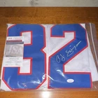 O.J. Simpson Buffalo Bills Signed Football Jersey JSA Certified
