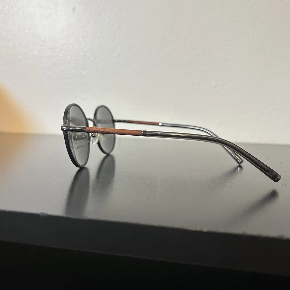 shwood sunglasses Hawthorne Acetate Black Chrome Mahogany  - Image 4 of 4