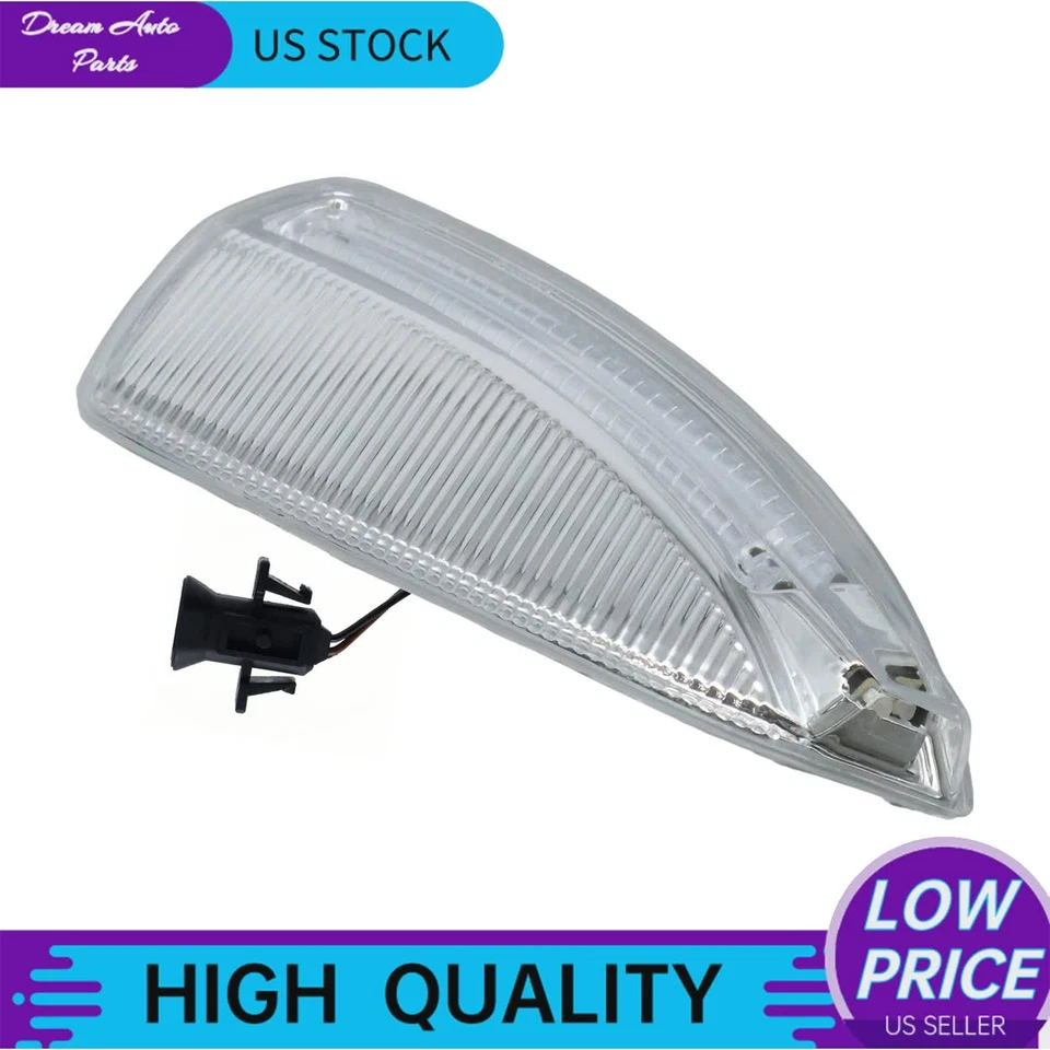 Luz de señal de giro del espejo retrovisor derecho 1 pieza apta para Mercedes-Benz ML63 AMG 2007-2011 EE. UU. Foto 2 de 4