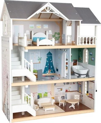 Small Foot - Stadtvilla - großes Puppenhaus - 76 cm hoch - ca. 1:12 - Bild 1 von 4