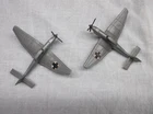 VINTAGE PLAY SET WWII GERMAN 54mm GRAY STUKA TOY PLANE (MARX COMPATABLE