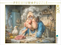 Calvendo Puzzle FleischverkäUferin | 1000 Teile Lege-GrößE 64 × 48 Cm Foto-Puzzl