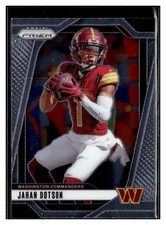 Jahan Dotson 2024 Panini Prizm #290 Washington Commanders *No Lines on Card*