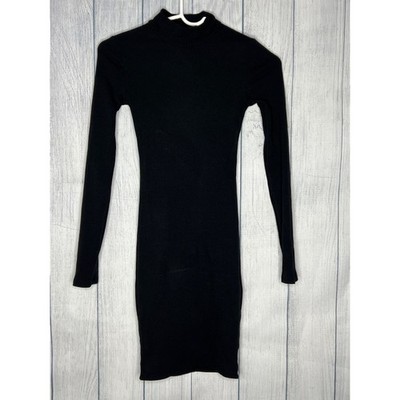 black mens dress jacket Black Turtleneck Swing Dress – BLANK