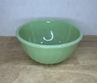 Vintage Fire King JADEITE Green Swirl 6" Glass Mixing Bowl