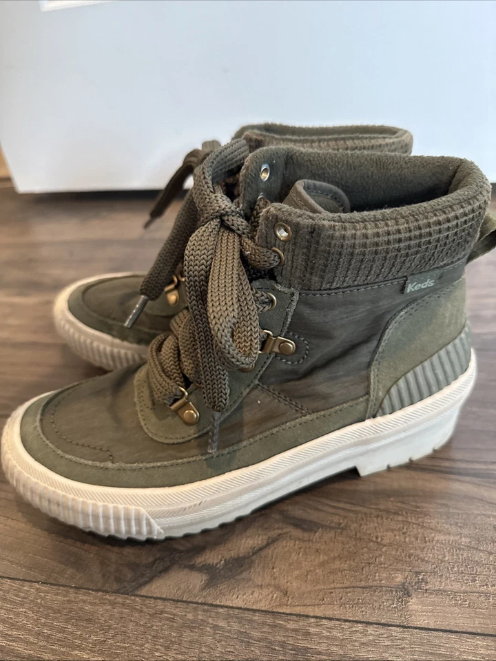 Zapatillas altas Keds Feelers Boot oliva para mujer talla 7,5 verde oliva Foto 4 de 4