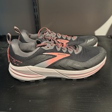 Brooks Womens Cascadia 16 GTX 1203641B071 Black Running Shoes Sneakers Size 12 B