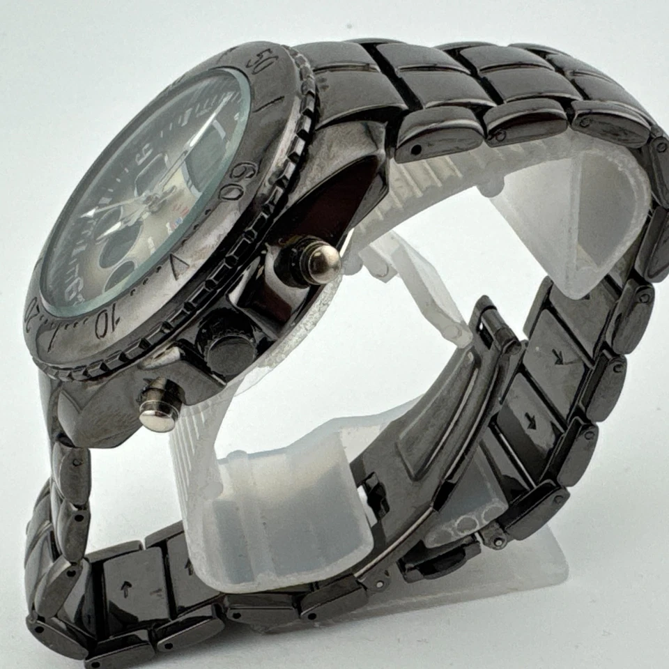 US Polo Assn Analog Digital Quartz Watch Men Black Alarm Chrono New Battery 8" - Image 4 of 4