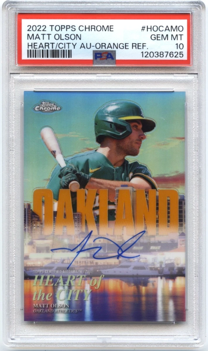Matt Olson Baseball Serial Numbered Sports Trading Cards