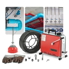 CO-Z 400W elektrische Rohrreinigungsmaschine Rohrreiniger Rohrreinigungsspirale