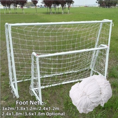 1pcs Football Net Full Size Football Net for Soccer Goal Post Junior Sports Trai