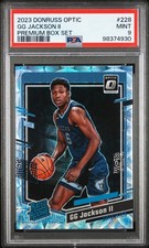 2023 PANINI DONRUSS OPTIC PREMIUM BOX SET #228 GG JACKSON II 24/249 PSA 9