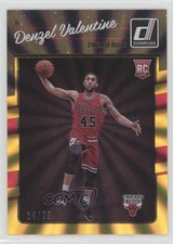 2016 Panini Donruss Rookies Yellow Holo Laser 14/25 Denzel Valentine #163 00am